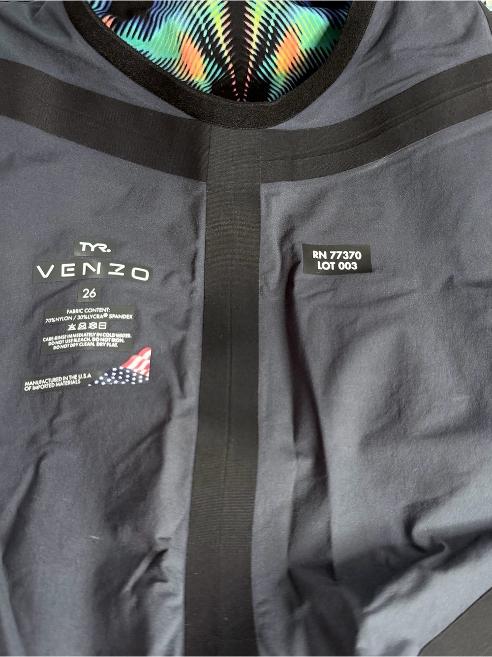 TYR Size 26 Woman’s Venzo Open Back Genesis New with tags Techsuit - Picture 9 of 16